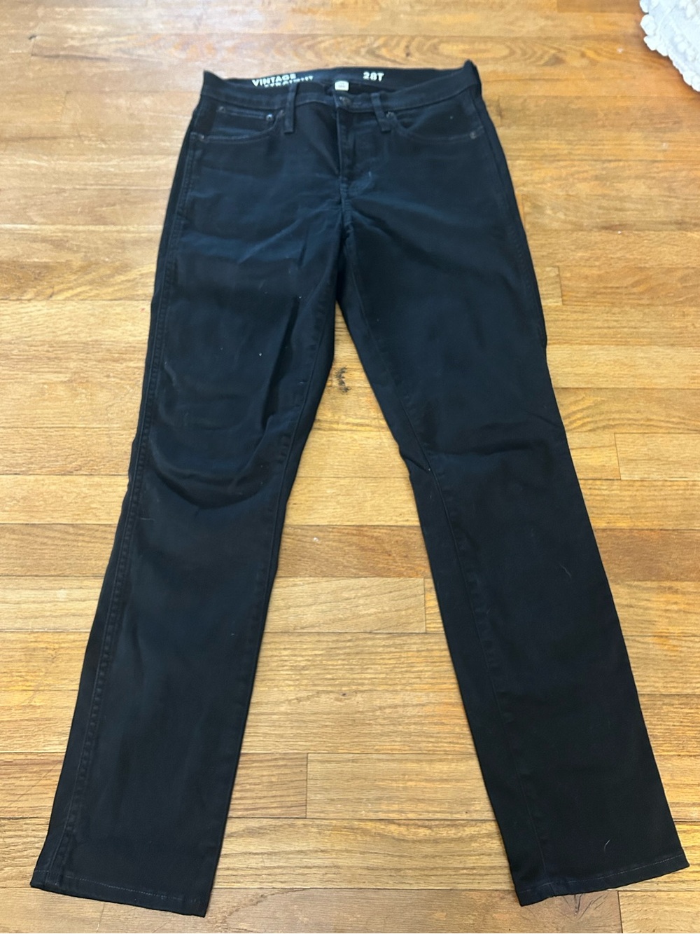 Women’s Black Straight Leg Jean